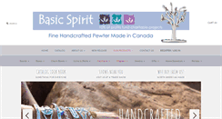 Desktop Screenshot of basicspirit.com